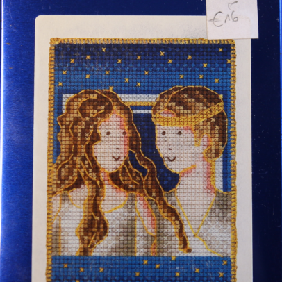 Broderie Points Comptés « Gémeaux »