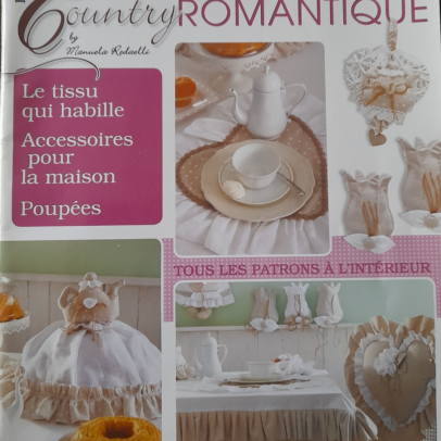 Livre « L’ATELIER du FIL – Country Romantique »