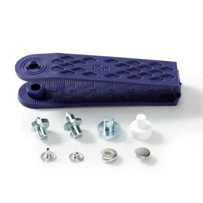 Bouton Pression « Mini » 8 m/m argenté