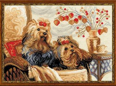 Kit Points Comptés « Chiens »