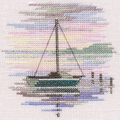 Kit Points Comptés  » Bateau à voile »