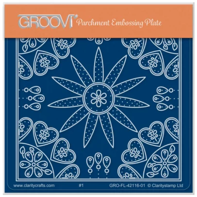 Star Flower et Hearts Broderie