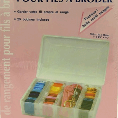 Organisateur de fils à broder M