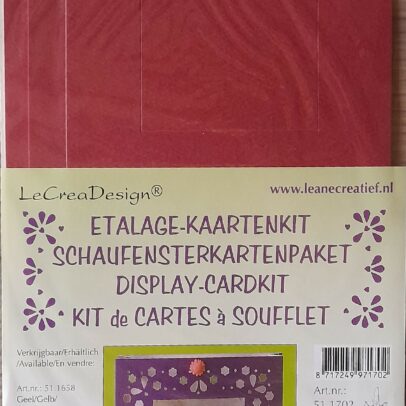 Kit Cartes à Soufflet Rouge