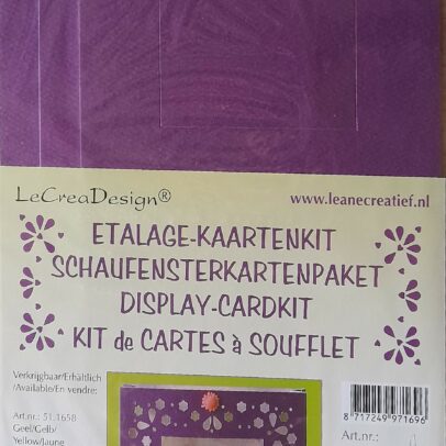 Kit Cartes à Soufflet Violette