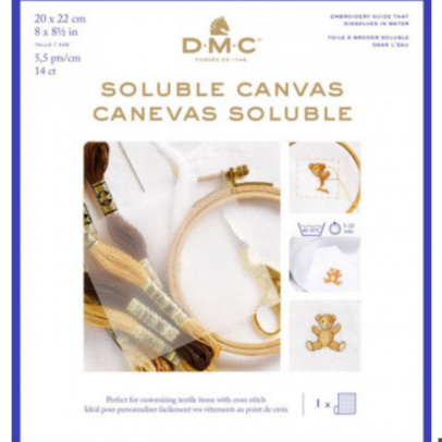 Canevas soluble