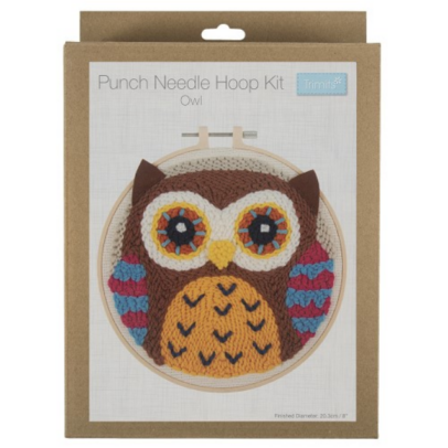 Punch Needle Hibou