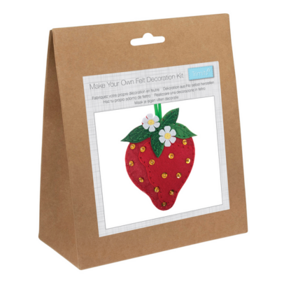Kit De Feutrine Fraises