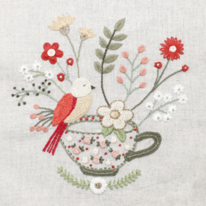 Broderies Printanières n° 9 (custo easy)